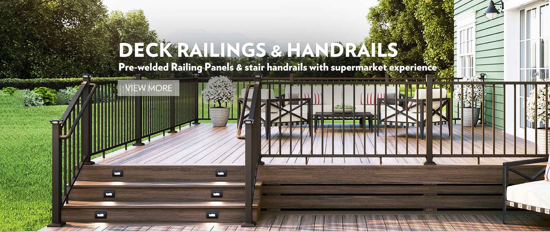 Deck Railings & Handrails