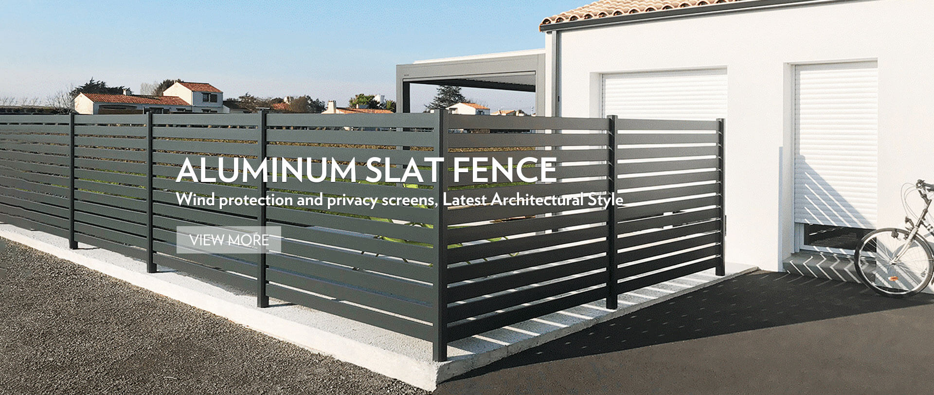 Aluminum Slat Fence