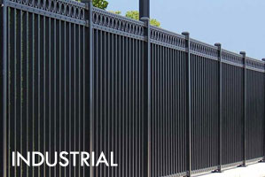 Flat Top Ornamental Steel Fence