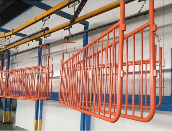 Powder Coated Crowd Control Barriers with Detachable Feets