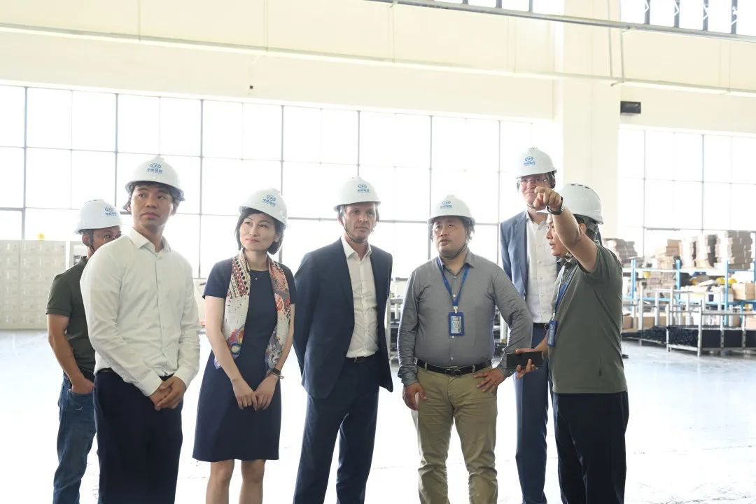 AkzoNobel Global CEO and CFO visited Dihang Group